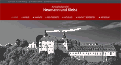Desktop Screenshot of neumannundkleist.de